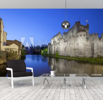 Picture of Gravensteen castle Ghent Belgium